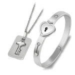 Cupid Couple , Lock & Keychain Set