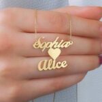 Customize Double Name Necklace