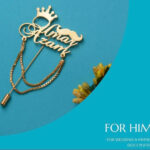 Customize Name Coat Pin