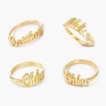 Customize Single Name Ring