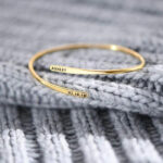 Engraved Adjustable Personalised Bangle