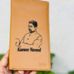 Long Wallet with Your Picture Name on it with Beautiful Box